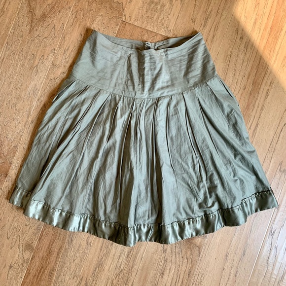 Esprit olive skirt size 6 - Picture 1 of 3